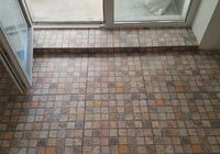 Портфолио Укладки керамогранита на пол на ул. Русановская  1