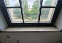 Укладка крупноформатного керамогранита на кухонный фартук в Пушкине 1