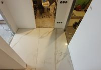 Укладка крупноформатного керамогранита на пол на Аптекарском пр. 1